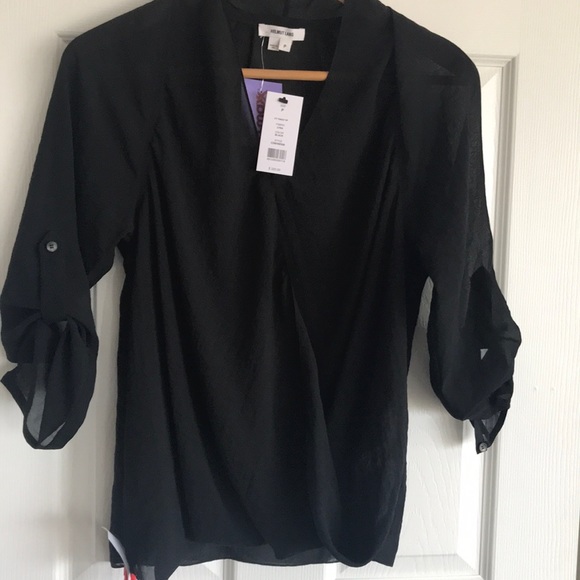 BNWT Helmut Lang draped blouse - Picture 2 of 5